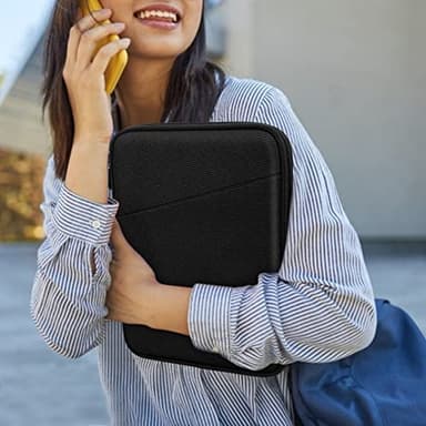 Dadanism 9-11 Inch Tablet Sleeve Bag Carrying Case for iPad (A16) 11th Gen 11", iPad 10th Gen 10.9" Air 5/4, i-Pad Air/Pro 11", i-Pad 9/8/7th, Galaxy Tab A9+ Plus 11", Remarkable 2 10.3", Black - Image 7