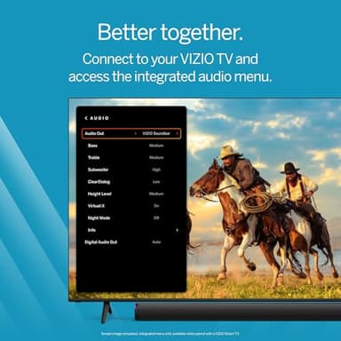 VIZIO 5.1.2 Elevate SE Soundbar, Wireless Subwoofer, Surround Sound w/Dolby Atmos & DTS:X, Bluetooth Speaker, QuickFit™ Compatible – SL512X-08 (New, 2024 Model) - Image 14