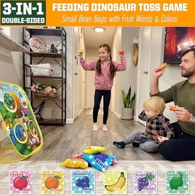 RaboSky Bean Bag Toss Game (Dinosaur 12×24 - Image 4