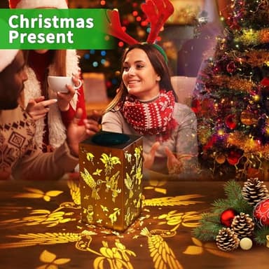 Hummingbird Solar Lanterns Outdoor Waterproof Hanging Lights Metal Gifts for Mom Women Grandma LED Lantern Decoration Garden,Patio,Yard,Lawn,House,Balcony - Image 6