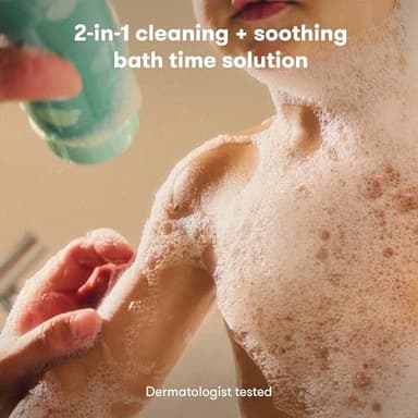 Frida Baby Eucalyptus Vapor Baby & Kids Bubble Bath + Body Wash, Toddler & Baby Body Wash, Dermatologically Tested, Tear-Free, Hypoallergenic, Safe for Skin, Super Sudsy, 10oz - Image 2