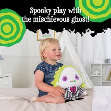 KIDS PREFERRED Warner Bros. Beetlejuice Cuteeze Extra Soft Plush Stuffed Animal Toy for Baby and Toddler Boys and Girls – 12 Inch Size - Image 5