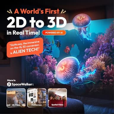 VITURE Pro XR/AR Glasses, 135" 120Hz 1000Nits Display, Harman Audio,Electrochromic Film,Myopia Adjustments,for iPhone 17/16/15/Android/Mac/PC/Steam Deck,First-ever Immersive XR Experience for Switch 2 - Image 4