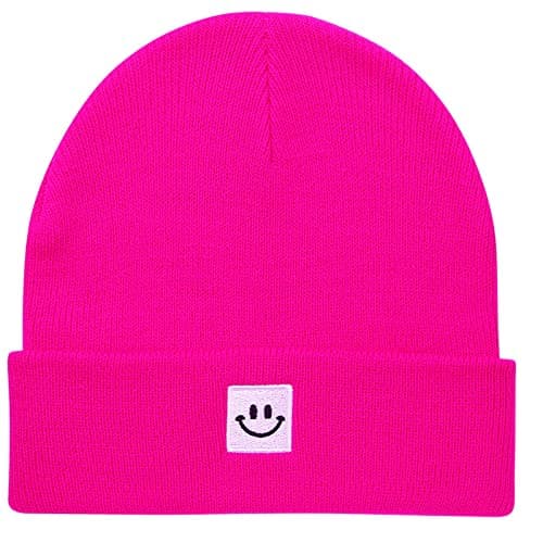 Paladoo Newborn Baby Hats 0-6 Months Hot Pink - Image 1