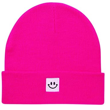 Paladoo Newborn Baby Hats 0-6 Months Hot Pink - Image 1