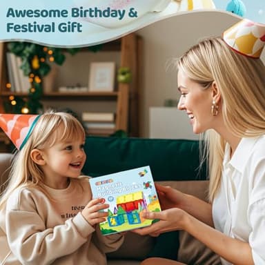 Mini Magnetic Tiles Toddler Toys, Travel Set Magnetic Building Blocks for Kids Ages 3+, Educational Toy for Boys Girls for Sensory Play Preschool Learning Classroom Must Haves Decor - Image 8