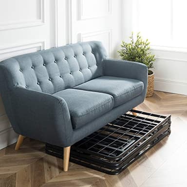 ZINUS SmartBase Tool-Free Assembly Mattress Foundation, 14 Inch Metal Platform Bed Frame, No Box Spring Needed, Sturdy Steel Frame, Underbed Storage, Black, Full - Image 8