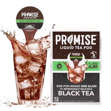 Promise Tea by Java House - Cold-Brewed Tea Concentrate Pods - Ethically Sourced - Black Tea - Pack of 12 - Image 3