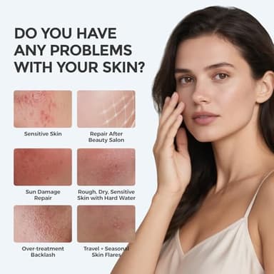 SKINERSE Intensive Repair Serum, 15%Hyaluronic Acid for Sensitive Skin Anti Aging Ultra Hydrating Serum for Face Calming Barrier Repair Redness Relief with Ceramides Centella 30Vials Daily Travel Care - Image 9