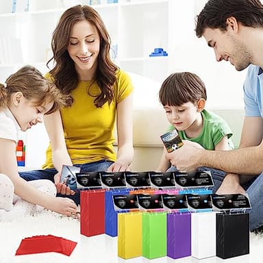 Mlikero 1000 Count Card Sleeves, Baseball Card Sleeves for Standard Cards, 10 Colors Trading Cards Sleeves Fit for MTG, Football Card, Sports Cards, Game Cards - Image 4