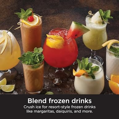 Ninja BR201AMZ Professional Blender 2.0, 1200 Watts, Auto-iQ Program, Total Crushing Blades, 72-oz. Pitcher, 4 Manual Speeds for Smoothies, Shakes, and Frozen Drinks, Dishwasher-Safe Parts, Dark Grey - Image 3