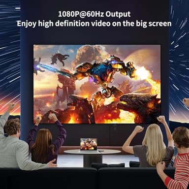 PeakDo Wireless HDMI Transmitter and Receiver 4K Decode 1080P Output,Wireless HDMI 2.4/5G 160FT,with LED Display&Surface Spraying for Streaming Video to TV,Monitor from Laptop/PC/TV Box - Image 3