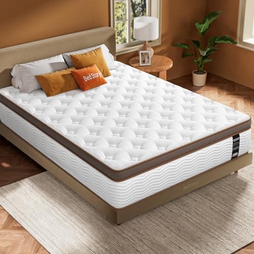 BedStory RV Short Queen Mattress 9 Inch - Hybrid Mattress with Advanced Pocket Spring - Image 1