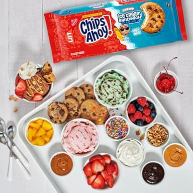 CHIPS AHOY! Chewy Ice Cream Sandwich-Inspired Chocolate Chip Cookies, Limited Edition, 9.9 oz - Image 8