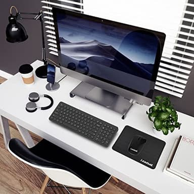 LeadsaiL Wireless Keyboard and Mouse Combo, Wireless USB Mouse and Computer Keyboard Set, Compact and Silent for Windows Laptop, Desktop, PC - Image 7