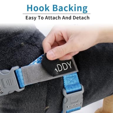 Service Dog Patch 8 Pcs, Do Not Pet, Best Friend, in Training, Emotional Support Patch, (Large-1.50 x 5.12) - Image 6