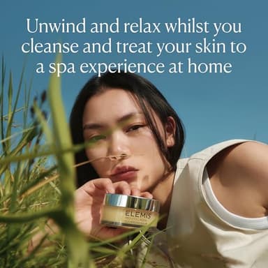 ELEMIS Pro-Collagen Cleansing Balm - 3-in-1 Daily Face Cleanser - Removes Waterproof Makeup - Lavender and Chamomile Oil Blend - 100g - Image 3