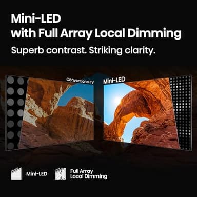 Hisense 100" Class QD7 Series Mini-LED 4K UHD Smart Fire TV (100QD7QF, 2025 Model) - QLED, 144hz, HDR10+, Dolby Vision, Dolby Atmos, Game Mode Pro, ALLM, Alexa Built in with Voice Remote, Black - Image 6