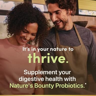 Nature's Bounty Probiotic 10 Daily Probiotic Supplement for Digestive, Immune, and Upper Respiratory Support, Ultra Strength, 30 Capsules 1 Pack - Image 5