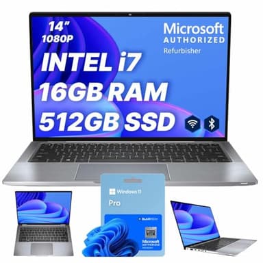 Dell Latitude 9420 Laptop | 14" FHD LCD | Intel Core i7 11th Gen | 16GB RAM | 512GB SSD | Backlit Keyboard | Webcam | WiFi | Windows 11 Pro | Business Ultrabook Computer (Renewed) - Image 5