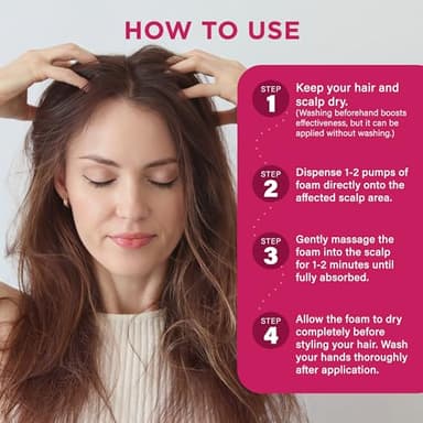 5% Minoxidil Foam for Women Hair Growth: Extra Strength Hair Regrowth Treatment – Revitalize Hair Follicles & Regrow Thicker, Fuller Hair – Hair Loss Solution-2pack - Image 7
