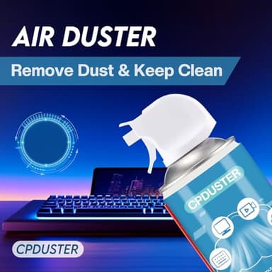 Cleaner Air Spray for Keyboard: Computer Air Duster Sprayer - Canister Air Blaster - Image 2