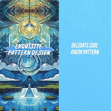 UAONO Deck Box for MTG Cards, Trading Card Storage Box Holds 120+ Sleeved Commander Deck, PU Leather Card Box Suits TCG Magic Cards with 2 Dividers (Blue,Drop) - Image 4