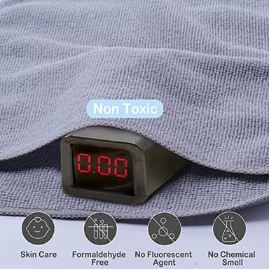 Viviland Baby Washcloths, 24Pack Baby Wash Cloths for Newborn, Baby Towels and Infant Bath Face Washcloths for Boys Girls Super Soft Absorbent, Gentle on Sensitive Skin Body, 9x9 Blue Elephant - Image 4