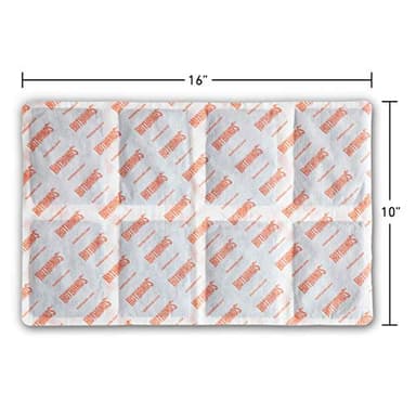 HotHands Lap Warmer, Largest Warmer 16" X 10" - Up to 8 Hours of Long Lasting Heat - 1 Lap Warmer,Tan - Image 5