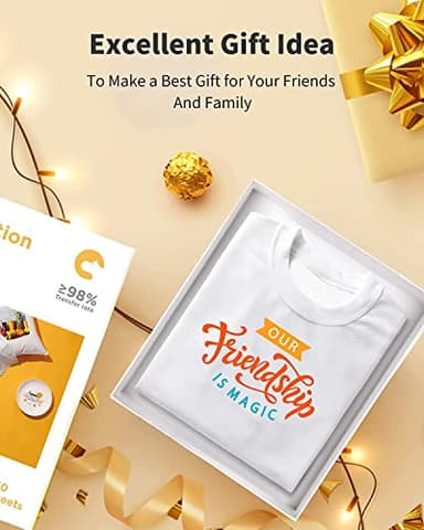 Hiipoo Sublimation Paper 8.5x11 Inch, Work with Sublimation Ink and E Sawgrass Inkjet Printers for Mugs T-Shirts Light Fabric and Other Sublimation Blanks (110 Sheets, 120G) - Image 5