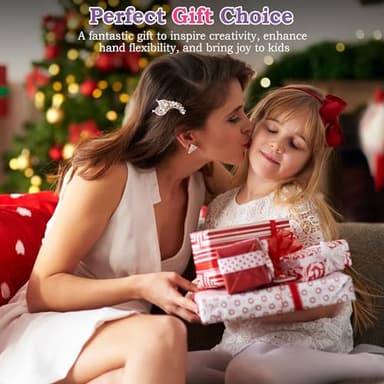 OHOME Stocking Stuffers for Kids - 5300 Clay Beads Bracelet Making Kit,Arts and Crafts for Kids Ages 8-12,Christmas Gifts Crafts Games Toys for 3-10 Year Old Birthday,Travel Essential - Image 5