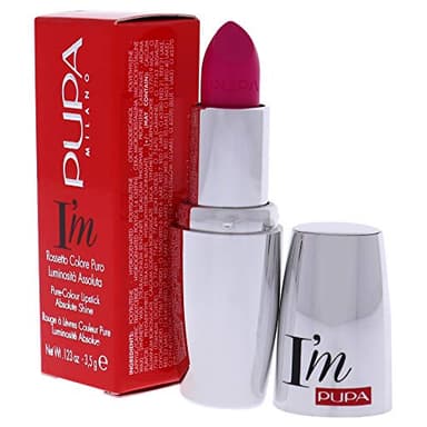 Pupa Milano I Am Pure-Colour Lipstick - Intense Color And Absolute Brightness - High Concentration Of Pigments - Lightweight And Flawless - Melts Perfectly On Lips - 405 Electric Fuchsia - 0.123 OZ - Image 4