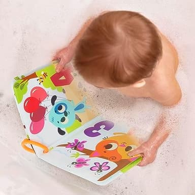 B. toys – Baby Bath Book – Educational Book for Babies – Book About Numbers – Waterproof Bathtub Toys – 6+ Months – Tub Time Books – Numbers - Image 3