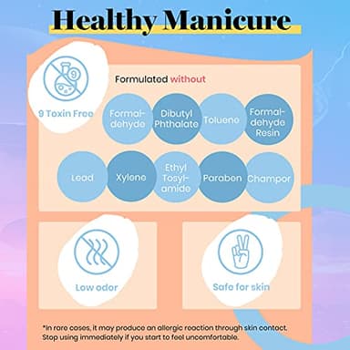 Beetles Glitter Gel Polish, 6 Pcs Pink Silver Platinum Gel Polish Kit Soak off Uv Lamp Shimmer Purple Pink Green Gold Glitter Nail Polish Kit Holiday Gift Design for Party - Image 7