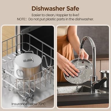 Cat Water Fountain Stainless Steel: 2.6L Cat Fountain for Drinking - Pet Water Fountain for Cats Indoor - Automatic Pet Water Dispenser Bowl - Best Auto Feeding Supplies Gift for Small Dog Large Kitty - Image 7