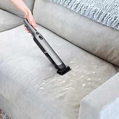 Shark WV201 WANDVAC Handheld Vacuum, Lightweight at 1.4 Pounds with Powerful Suction, Charging Dock, Single Touch Empty and Detachable Dust Cup,Graphite, Slate - Image 11