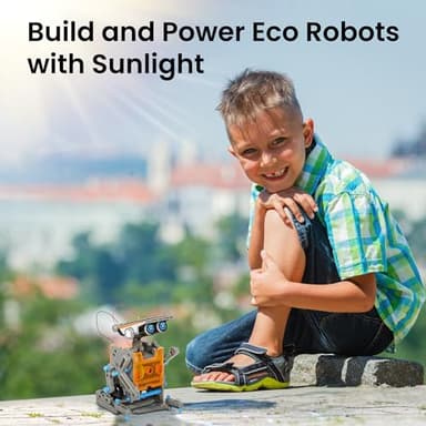 Sillbird 12-in-1 Solar Robot Building Kit STEM Gift for Boys Aged 8-13, DIY Science Educational Robotic Toys for Kids Teens Birthday, Powered by The Sun with 190 Pieces - Image 3