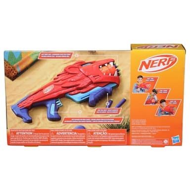 NERF Wild Lionfury, Easy Play Dart Blaster, 16 Nerf Elite Darts, Nerf Blaster Lion Toys for 6 Year Old Boys & Girls & Up, Outdoor Toys - Image 14