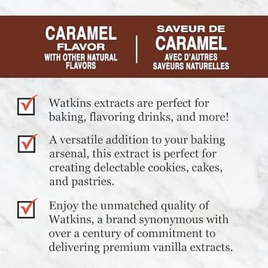Watkins Caramel Flavor, 2 oz. Bottles, Pack of 6 (Packaging May Vary) - Image 4