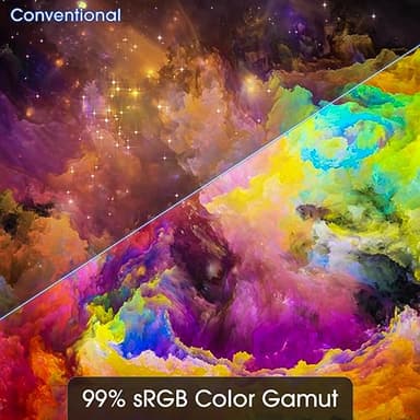 Sceptre 27-inch Curved Gaming Monitor FreeSync 240Hz Plus DisplayPort HDMI 1ms 99% sRGB Build-in Speakers, R1500 Machine Black 2025 (C275B-FWT240) - Image 5