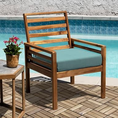 VICTORY RELAX Acacia Wood Flooring Interlocking Deck Tiles for Patio Decor 9 Pcs 12 Slats VR White Oak - Waterproof Indoor & Outdoor Decor - Balcony Garden Decking Tile (12.2 * 12.2 * 0.7 inches) - Image 9