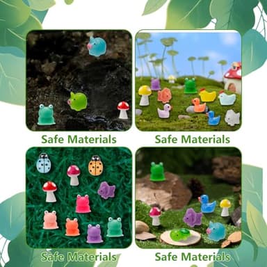 420 Pcs Mini Resin Animals 12 Styles Resin Animals Figurines Bulk for Fairy Garden Miniature Dollhouse Accessories Hide Crafts Decor - Image 5