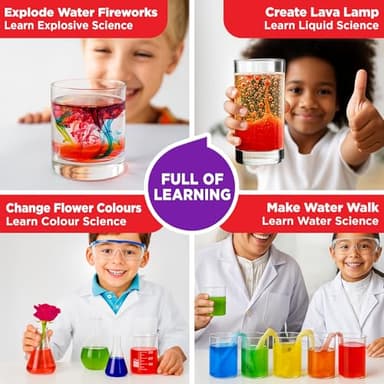 Doctor Jupiter My First Science Kit for Kids Ages 4-5-6-7-8 | Birthday Gift Ideas for 4+ Year Old Boys & Girls | Toy Stem Kit with 100+ Experiments | Learning & Educational Projects - Image 3