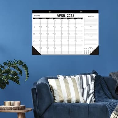 Desk Calendar 2025-2026,April 2025 to September 2026-Calendar 2025-2026 -18 Months,Desk Calendar 2025-2026 with to-do List,Thick Paper,17" x 12" For Planning. - Image 6