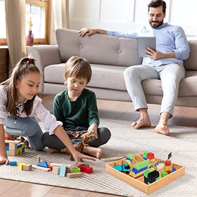 Bellsal Natural Utensil Organizer 12.5 Inch Silverware Organizer for Drawer Utensil Holder Cutlery Organizer Kitchen Drawer Organizer 7 Compartment Small Narrow Bamboo - Image 7