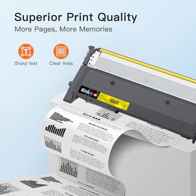 E-Z Ink Compatible Toner Cartridge Replacement for Samsung CLT-K404S CLT-C404S CLT-M404S CLT-Y404S CLT 404S to use with C480FW C430W SL-C430W SL-C480FW SL-C480FN Printer Tray (4 Pack) - Image 3