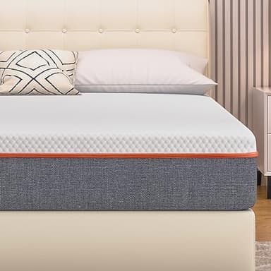 VECELO Charcoal Infused Memory Foam Full Mattress 8 Inch, Medium Firm Full Size Bed Mattress with Washable Cover for Full Bed Frame, Pressure Relieve, Fresh Cooling Comfort - Image 5
