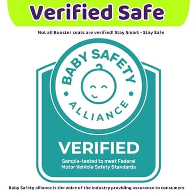 BubbleBum Inflatable Booster Car Seat – Foldable, Lightweight, Backless Travel Booster Seat for Kids, Portable Carseat for Toddler, Fits 3 Across, Compact for Uber - Ages 4-11 Year Old, - Black - Image 5