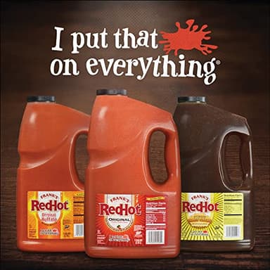 Frank's RedHot Stingin' Honey Garlic Sauce, 1 gal - One Gallon Bulk Container of Stingin' Honey Garlic Sauce for Entrees, Sides, Veggies, Wings, Bar Bites, and Dipping Sauces - Image 8