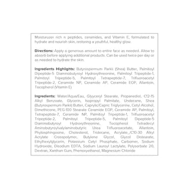DRMTLGY Peptide Night Cream Face Moisturizer. Fragrance Free and Oil Free Hydrating Facial Moisturizer for All Skin Types. 2.1 oz - Image 8